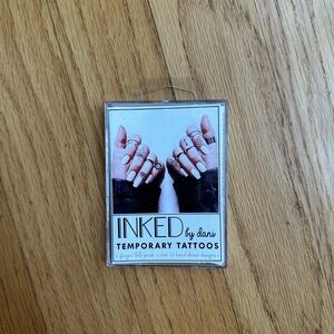 Inked by Dani temporary tattoos